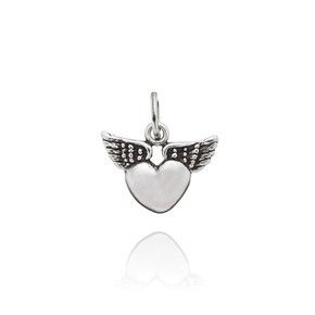 Charm Giovanni Raspini Cuore Alato - 6577 Charm Giovanni Raspini Cuore Alato - 6577