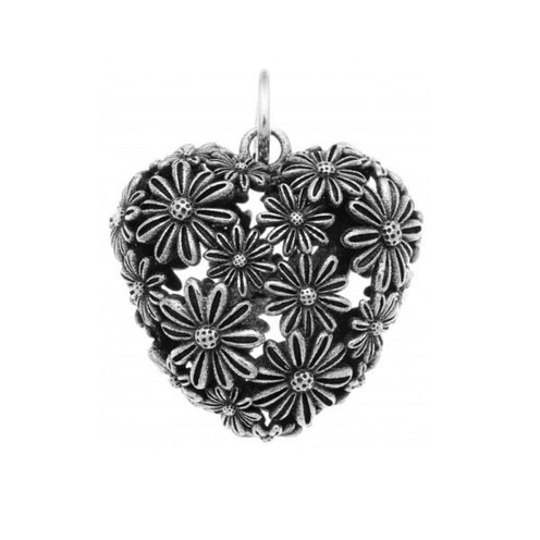 Charm Giovanni Raspini Cuore Margherite Grande - 10214