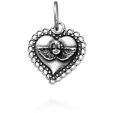 Charm Giovanni Raspini Cuore Votivo Angelo - 11287 Charm Giovanni Raspini Cuore Votivo Angelo - 11287