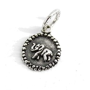 Charm Giovanni Raspini Elefantino Perlage – 10642