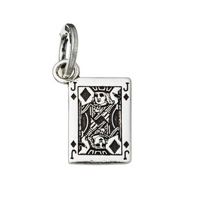 Charm Giovanni Raspini Fante Di Quadri - 10432 Charm Giovanni Raspini Fante Di Quadri - 10432