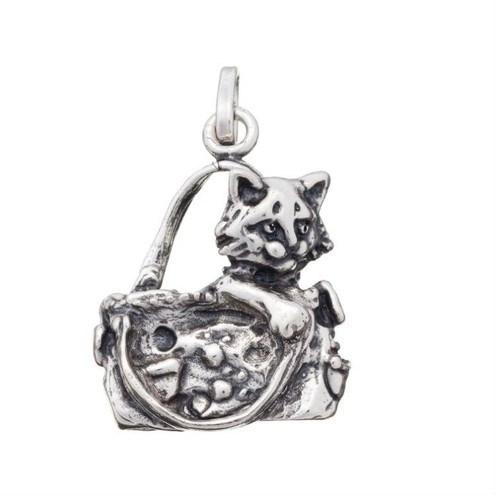 Charm Giovanni Raspini Gatto In Borsa - 8242