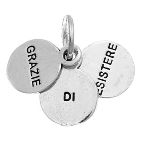 Charm Giovanni Raspini Grazie Di Esistere - 10175