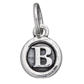 Charm Giovanni Raspini Lettera "B" Bottone - 9594