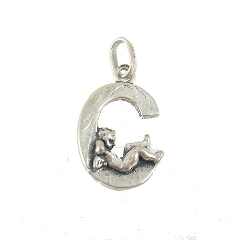 Charm Giovanni Raspini Lettera "C" Angelo - 6067