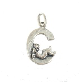 Charm Giovanni Raspini Lettera "C" Angelo - 6067