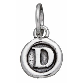 Charm Giovanni Raspini Lettera "D" Bottone - 9596