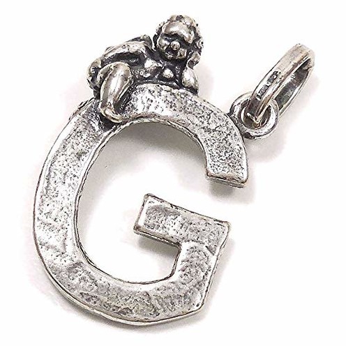 Charm Giovanni Raspini Lettera "G" Angelo - 6071