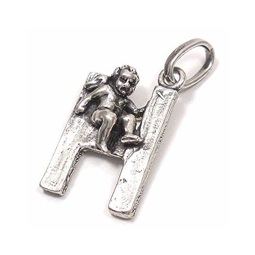 Charm Giovanni Raspini Lettera "H" Angelo - 6072