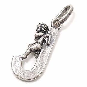 Charm Giovanni Raspini Lettera "J" Angelo - 6086 Charm Giovanni Raspini Lettera "J" Angelo - 6086