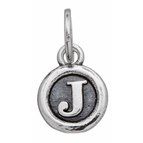 Charm Giovanni Raspini Lettera "J" Bottone - 9615 Charm Giovanni Raspini Lettera "J" Bottone - 9615