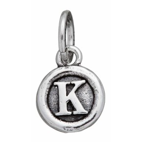 Charm Giovanni Raspini Lettera "K" Bottone - 9614