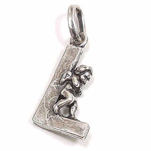 Charm Giovanni Raspini Lettera "L" Angelo - 6074