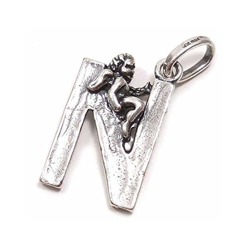 Charm Giovanni Raspini Lettera "N" Angelo - 6076