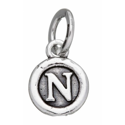 Charm Giovanni Raspini Lettera "N" Bottone - 9604