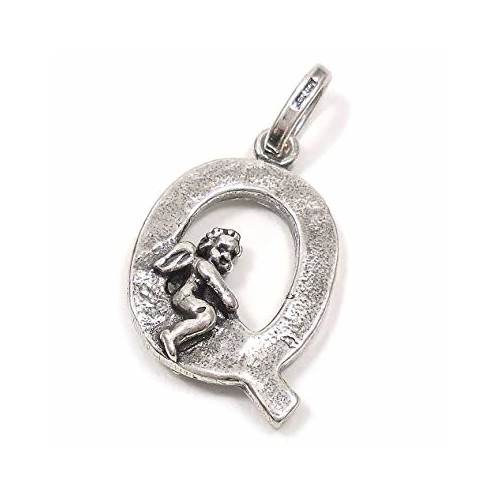 Charm Giovanni Raspini Lettera "Q" Angelo - 6079