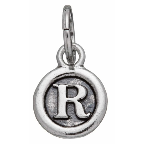 Charm Giovanni Raspini Lettera "R" Bottone - 9608