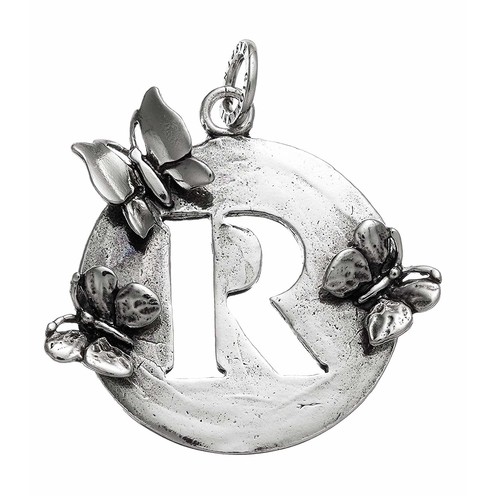 Charm Giovanni Raspini Lettera "R" Farfalle - 9572