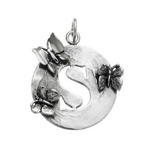 Charm Giovanni Raspini Lettera "S" Farfalle - 9573