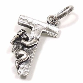 Charm Giovanni Raspini Lettera "T" Angelo - 6082 Charm Giovanni Raspini Lettera "T" Angelo - 6082