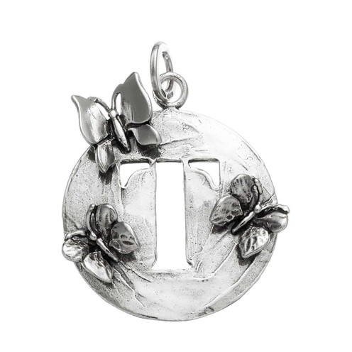 Charm Giovanni Raspini Lettera "T" Farfalle - 9574