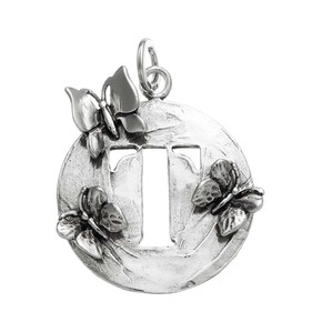 Charm Giovanni Raspini Lettera "T" Farfalle - 9574
