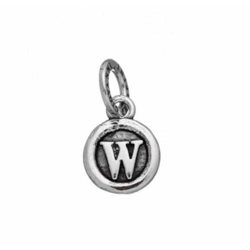Charm Giovanni Raspini Lettera "W" Bottone - 9616