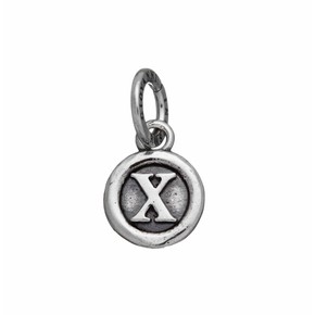 Charm Giovanni Raspini Lettera "X" Bottone - 9618