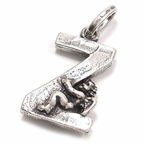 Charm Giovanni Raspini Lettera "Z" Angelo - 6085 Charm Giovanni Raspini Lettera "Z" Angelo - 6085