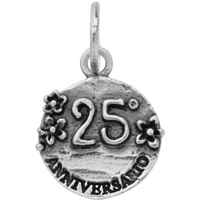 Charm Giovanni Raspini Medaglia 25° Anniversario – 10283 Charm Giovanni Raspini Medaglia 25° Anniversario – 10283