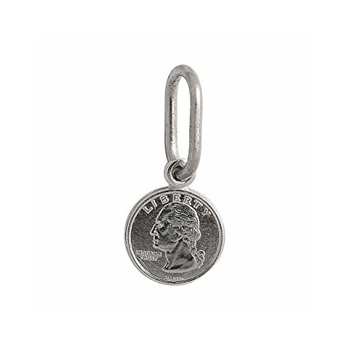 Charm Giovanni Raspini Moneta Quarter Mini - 7202