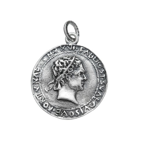 Charm Giovanni Raspini Moneta Roma - 9778