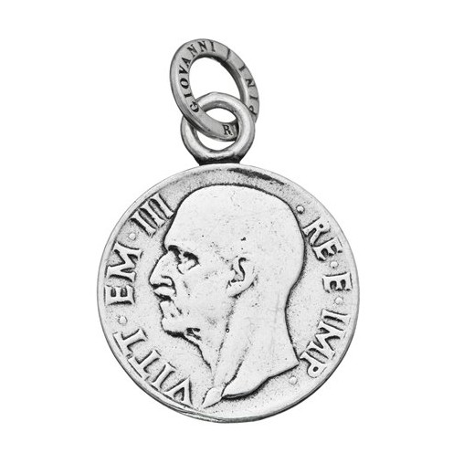 Charm Giovanni Raspini Moneta Vittorio Emanuele - 7159