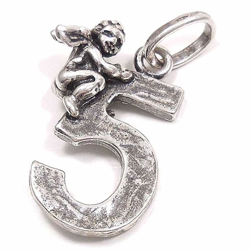 Charm Giovanni Raspini Numero 5 Angelo - 6135