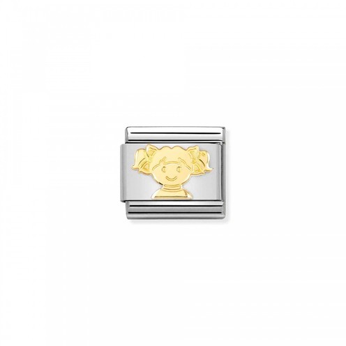 Charm Link Nomination Composable Bambina - 030162/73