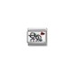 Charm Link Nomination Composable Coppia Con Cuore - 330208/10