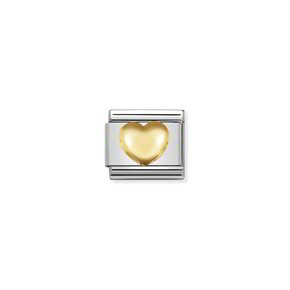 Charm Link Nomination Composable Cuore - 030116/01
