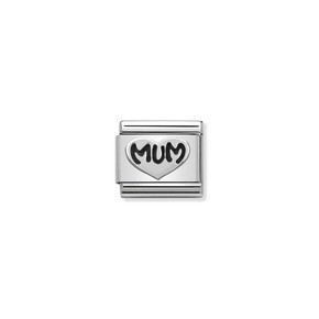 Charm Link Nomination Composable Cuore Mum - 330101/12