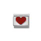 Charm Link Nomination Composable Cuore Rosso - 330202/17