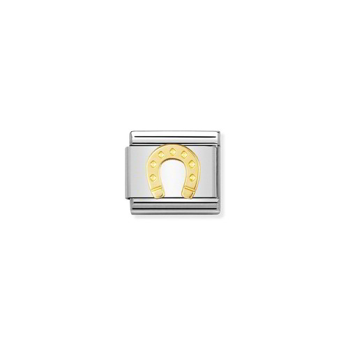 Charm Link Nomination Composable Ferro Di Cavallo - 030115/08