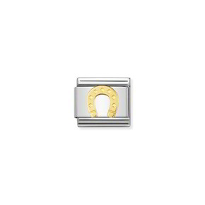 Charm Link Nomination Composable Ferro Di Cavallo - 030115/08