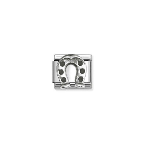 Charm Link Nomination Composable Ferro Di Cavallo - 330101/95