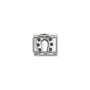 Charm Link Nomination Composable Ferro Di Cavallo - 330101/95