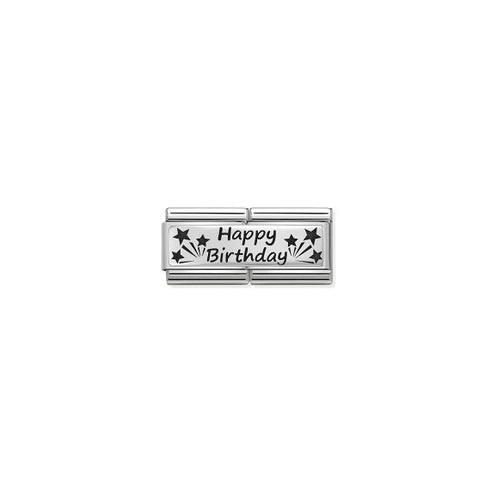 Charm Link Nomination Composable Happy Birthday - 330710/13
