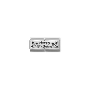 Charm Link Nomination Composable Happy Birthday - 330710/13