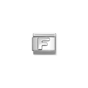 Charm Link Nomination Composable Lettere F - 330113/06