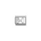 Charm Link Nomination Composable Lettere H - 330113/08 