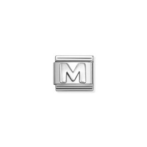 Charm Link Nomination Composable Lettere M - 330113/13