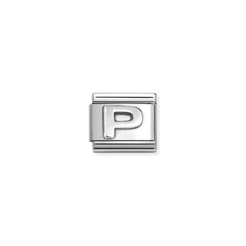 Charm Link Nomination Composable Lettere P - 330113/16