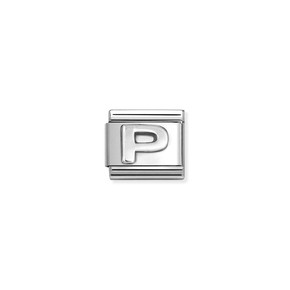 Charm Link Nomination Composable Lettere P - 330113/16